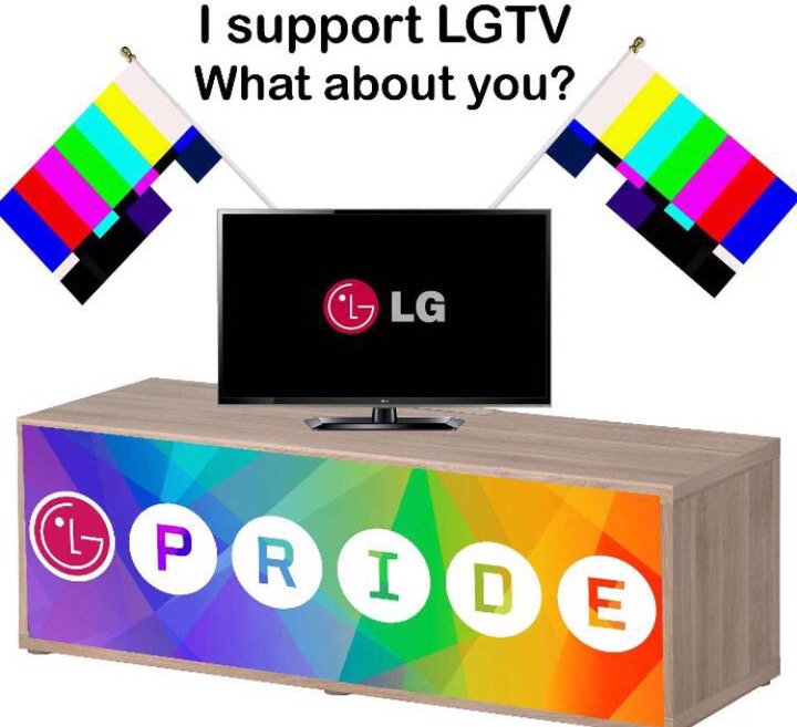 support lg tv meme - I support Lgtv What about you? Cl Lg 000000