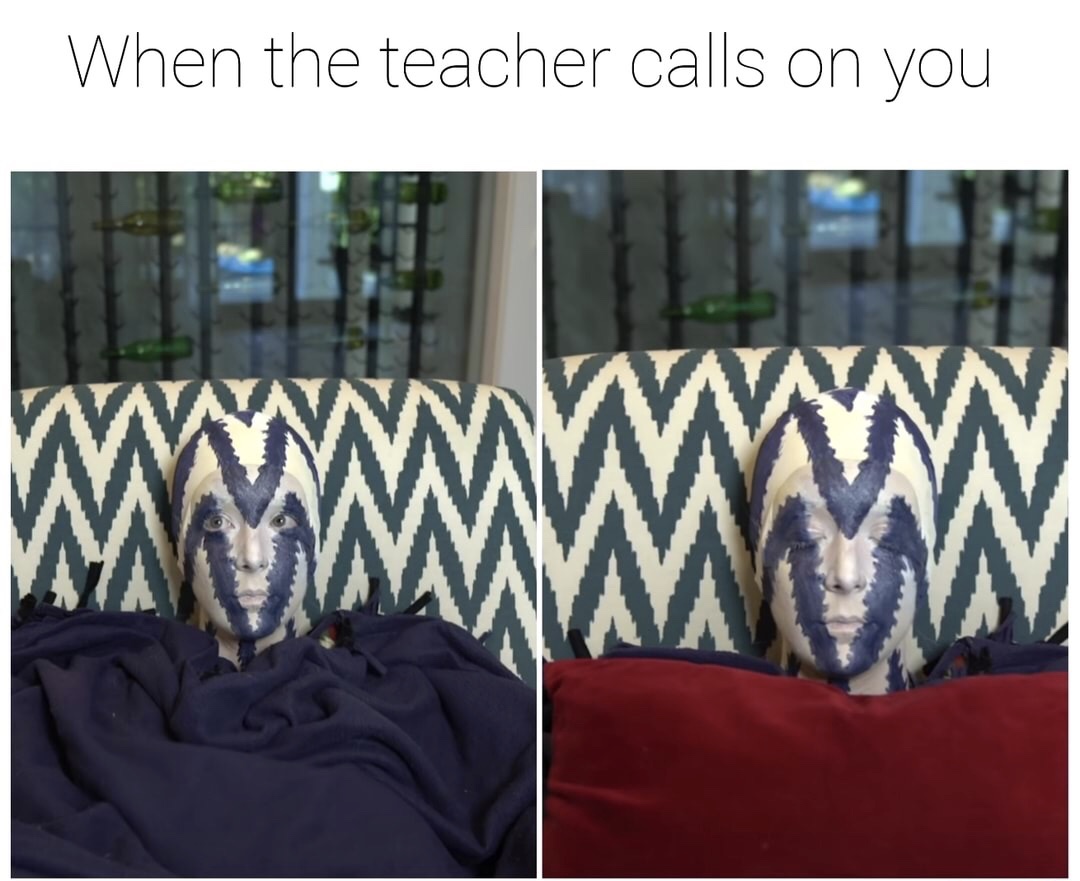 Humour - When the teacher calls on you