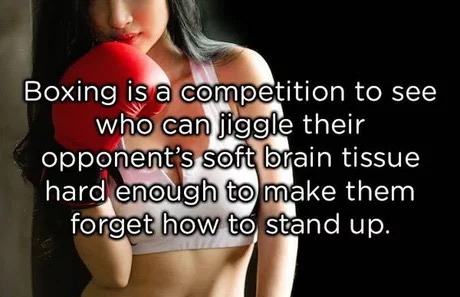 cakes for kids - Boxing is a competition to see who can jiggle their opponent's soft brain tissue hard enough to make them forget how to stand up.