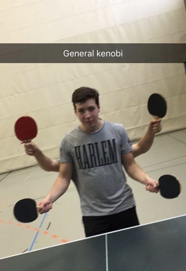 general grievous ping pong - General kenobi