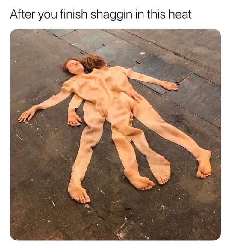 leg - After you finish shaggin in this heat