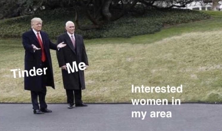 fbi browser history meme - Tinder Me Interested women in my area
