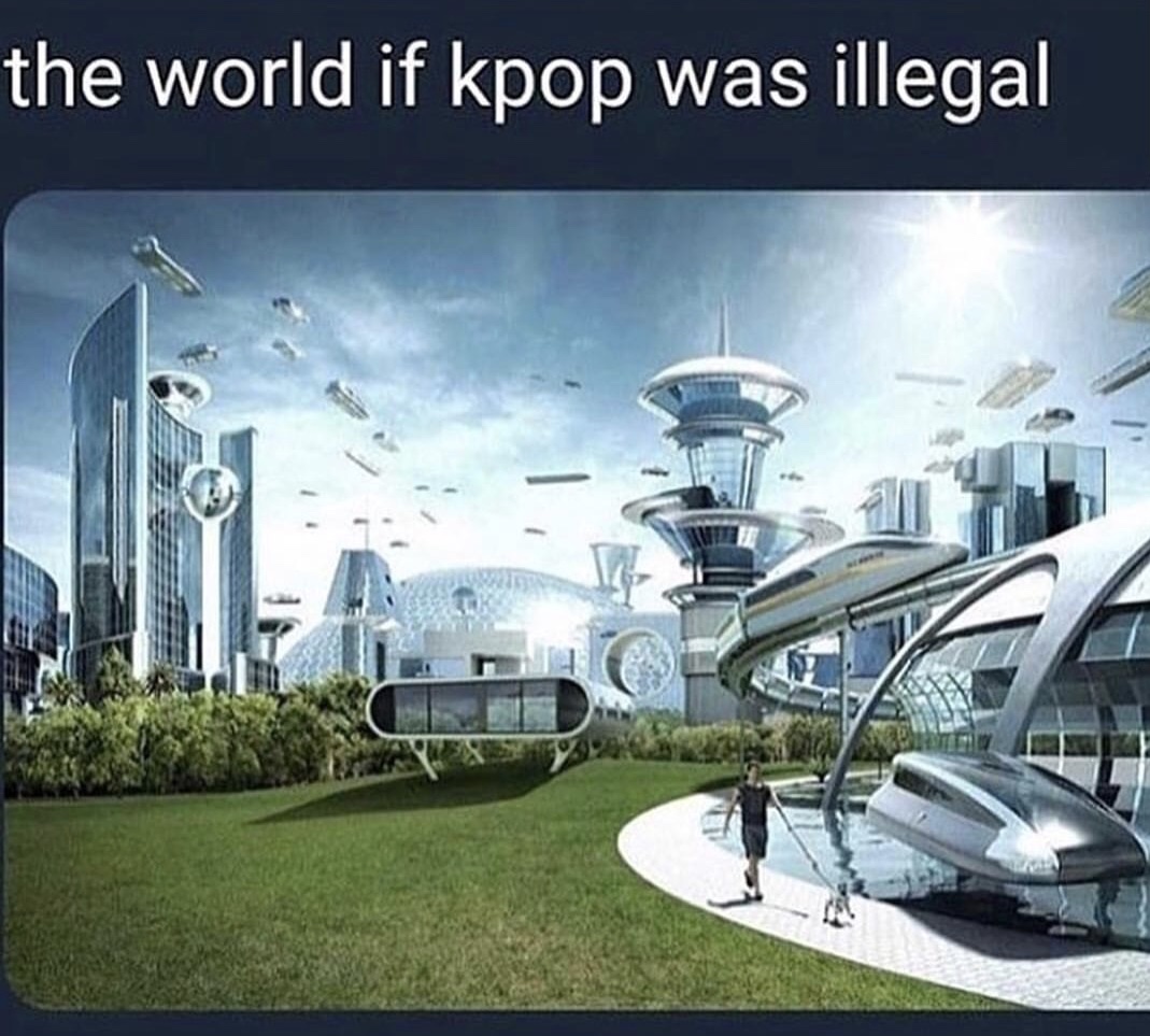 futuristic world - the world if kpop was illegal