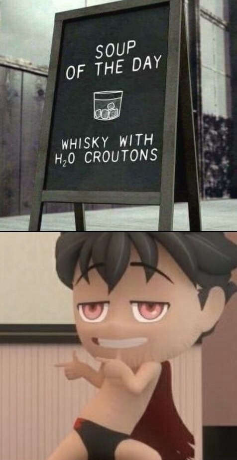 qrow branwen rwby chibi - Soup Of The Day Whisky With H20 Croutons