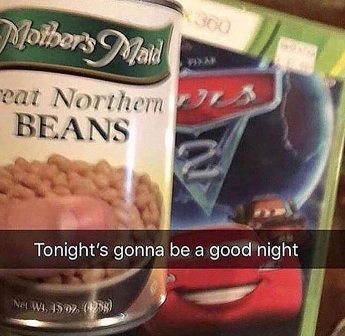 cars 2 movie poster - Mothers Mald eat Northern Beans Tonight's gonna be a good night Nel W 502 238