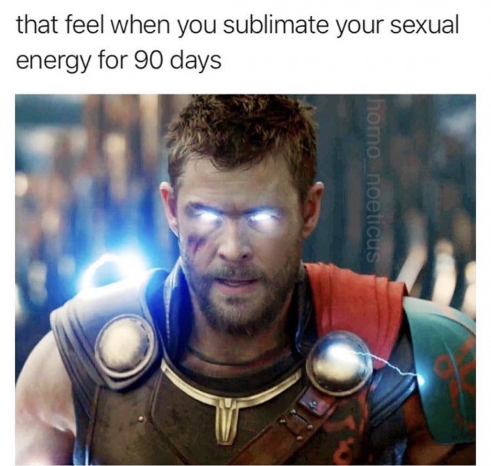 when you have no sex for 90 days