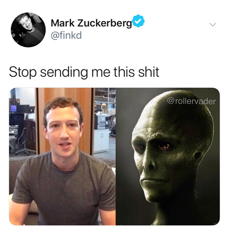 Mark Zuckerberg Alien dank meme