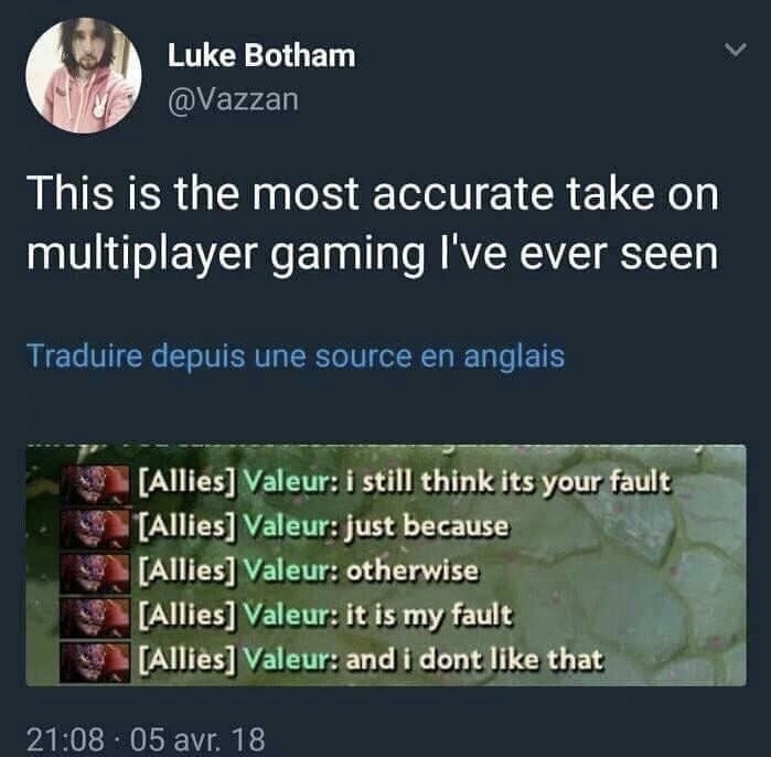dank meme about mulitplayer