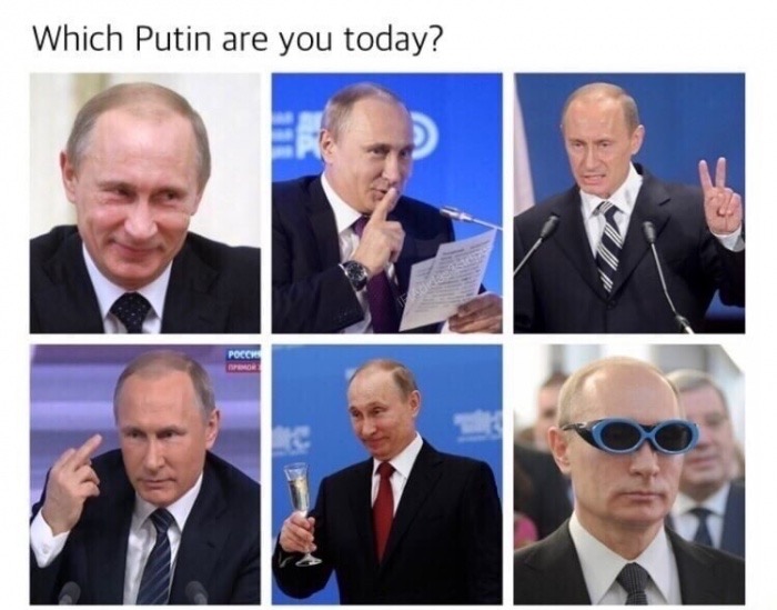 meme stream - putin are you today - Which Putin are you today? Pocchi