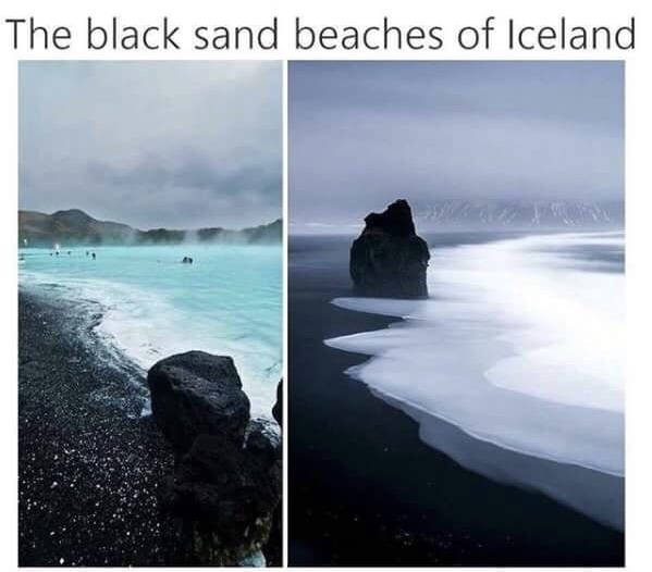 memes - black sand meme - The black sand beaches of Iceland