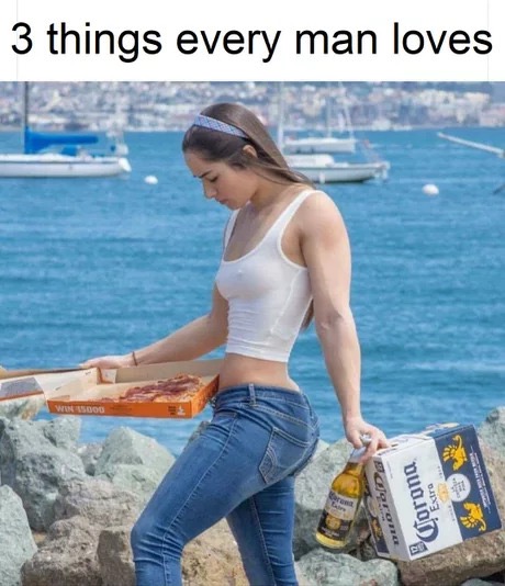 had enough meme - 3 things every man loves WS000 Corona Extra