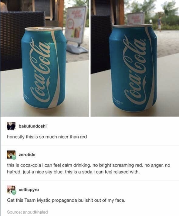 blue coca cola - CocaCola Coca Cola bakufundoshi honestly this is so much nicer than red W zerotide this is cocacola i can feel calm drinking. no bright screaming red. no anger.no hatred, just a nice sky blue. this is a soda i can feel relaxed with. v cel