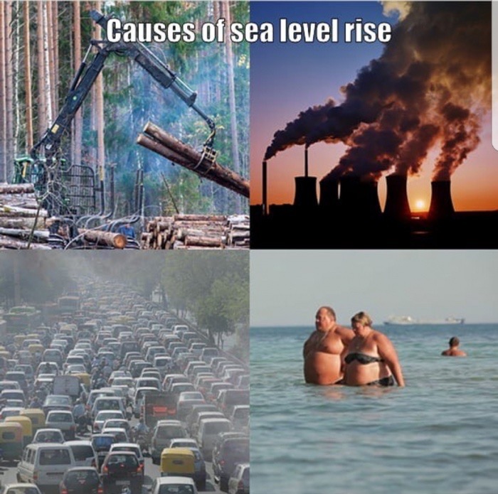 environmental exposure photography - Causes of sea level rise