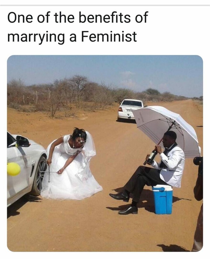 benefits of marrying a feminist - One of the benefits of marrying a Feminist