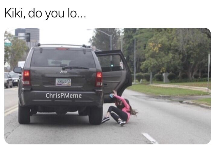 memes - woman kicked out of car - Kiki, do you lo... ChrisPMeme