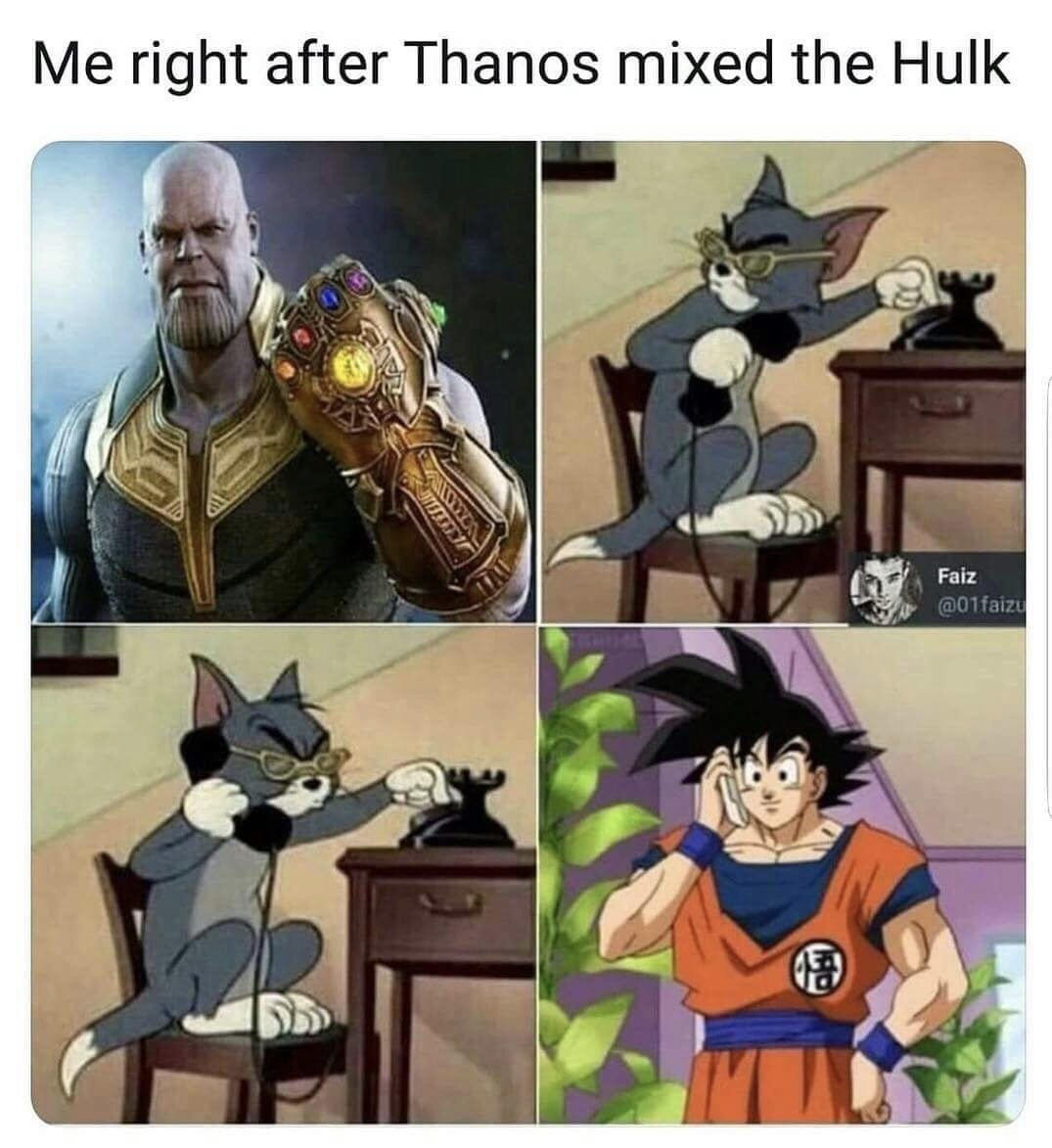 memes - drole thanos - Me right after Thanos mixed the Hulk Faiz