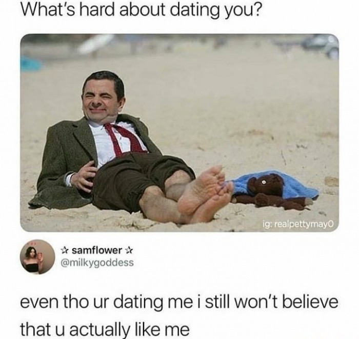 Mr bean question about what hard dating you
