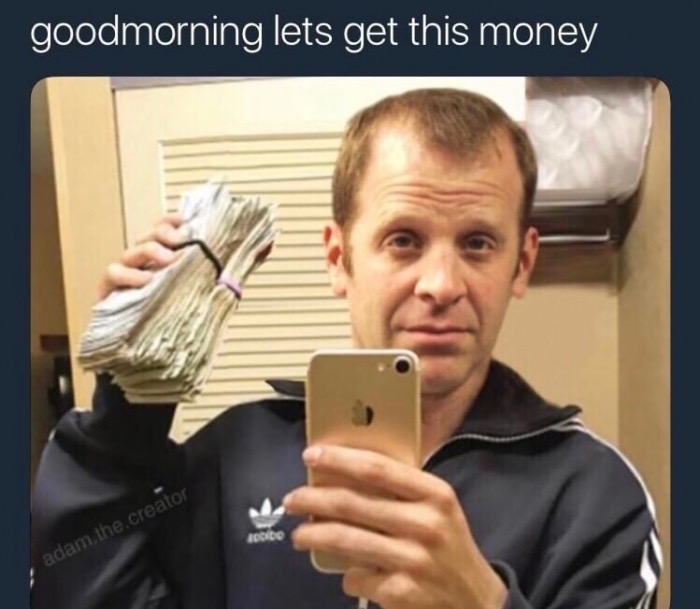 Toby meme lets get this money
