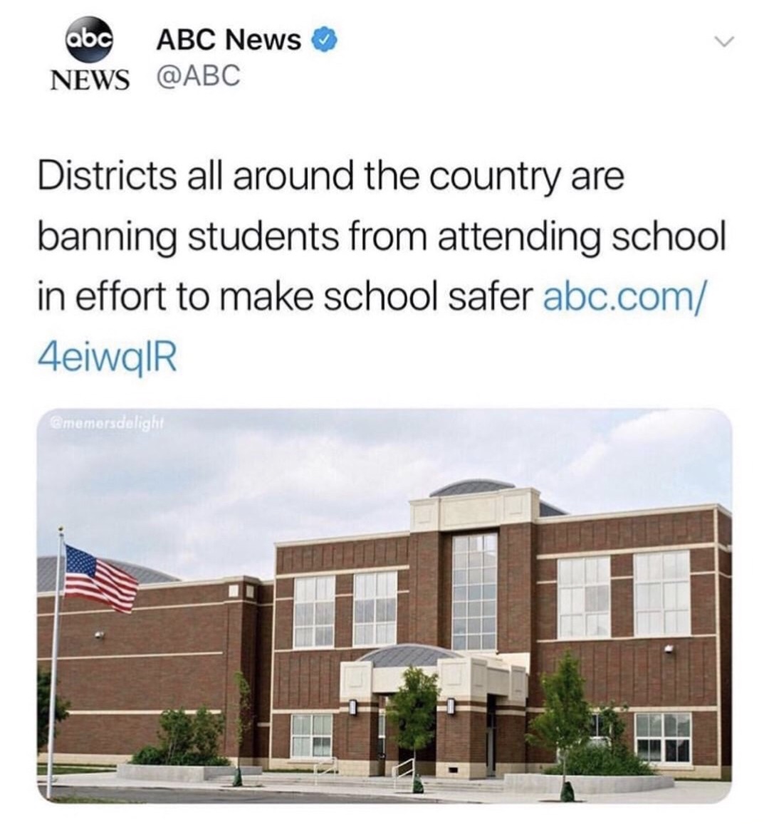 school building - abc Abc News News Districts all around the country are banning students from attending school in effort to make school safer abc.com 4eiwqIR