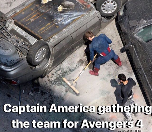 endgame memes captain america - Captain America gathering the team for Avengers 4 Muncannynerdguy