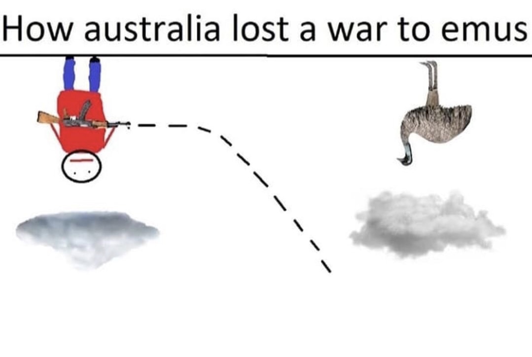 memes - australia lost to emus - How australia lost a war to emus