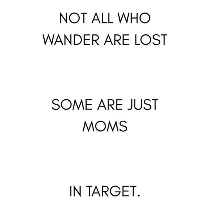 moms in target are lost