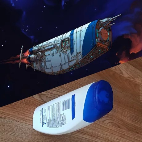 spaceships from everyday objects
