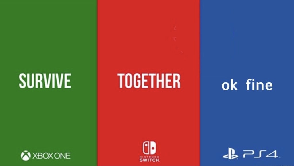 Survive Together ok fine Xboxone BPS4 Nintendo Switch