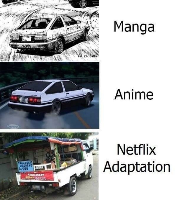 manga vs anime vs netflix adaptation - Manga Vol. 24 Battle Anime Netflix Adaptation Tahu Bulat Digoreng R500 Un Taru Bulat Asiat