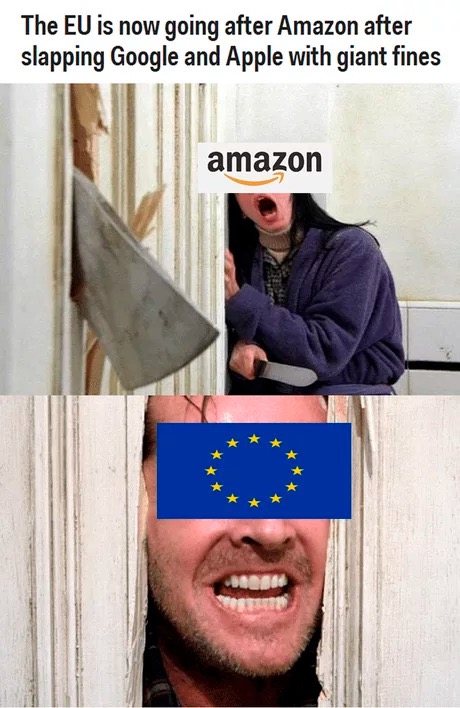 EU coming for Amazon memes