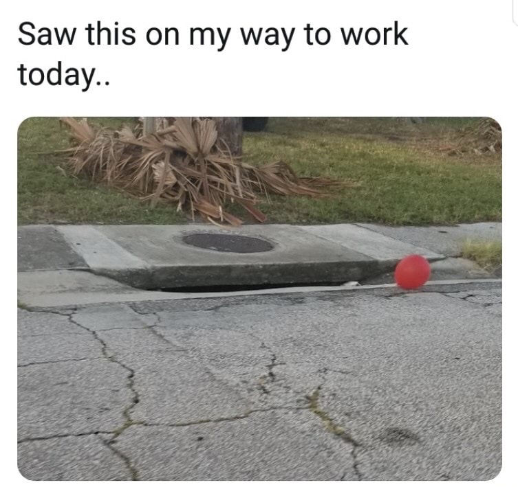 meme stream - asphalt - Saw this on my way to work today..