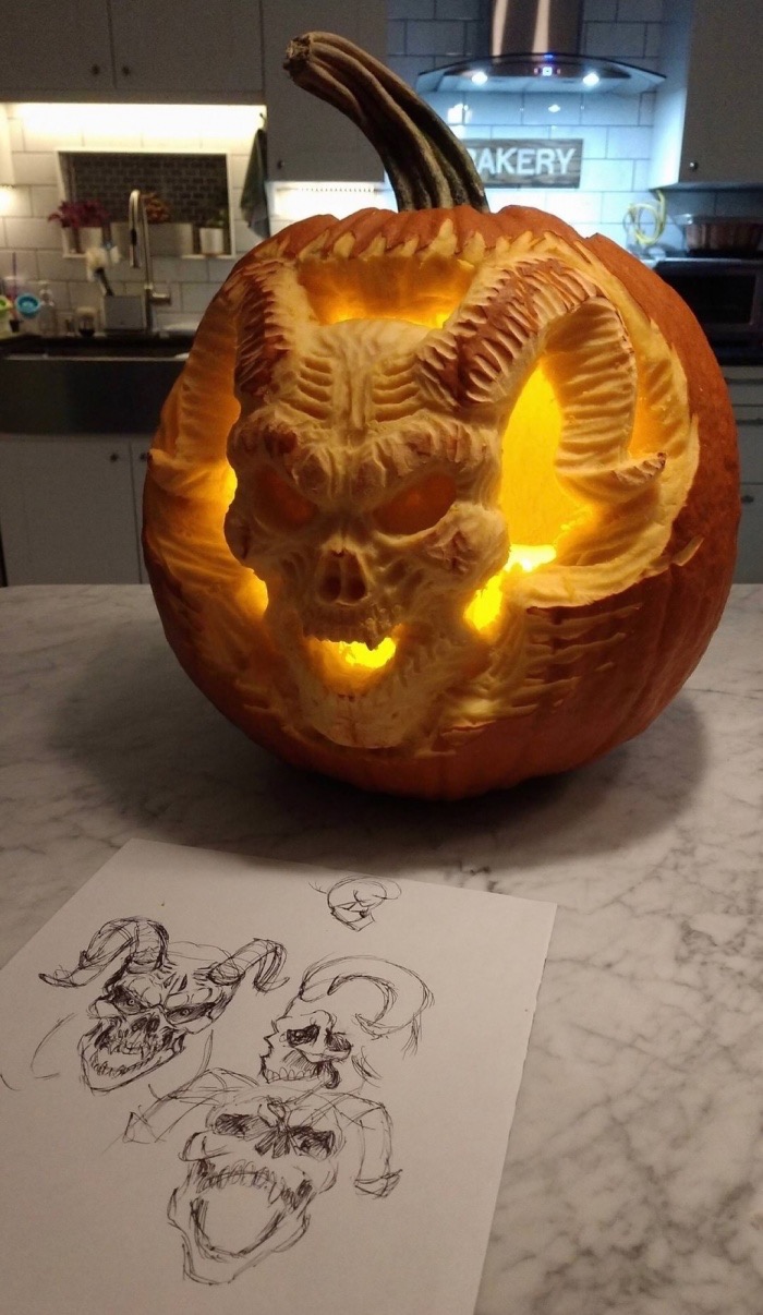 meme - pumpkin carving 2018
