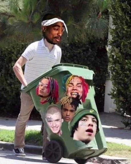dank family taking out the trash