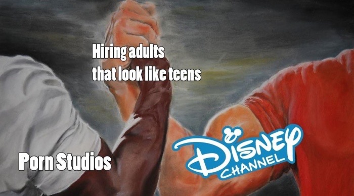 meme stream - hiring adults that look like teens meme - Hiring adults that look teens Porn Studios Disned Channel