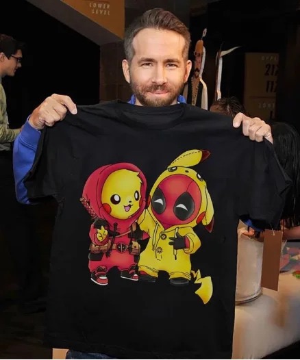 dank ryan reynolds pikachu deadpool shirt - Loe Level 21