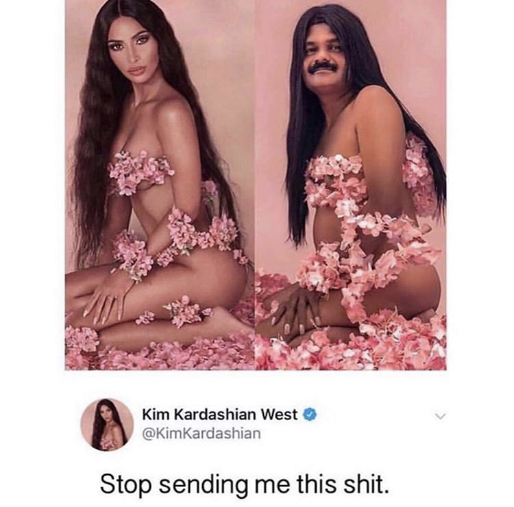 instagram just sul - Kim Kardashian West Stop sending me this shit.