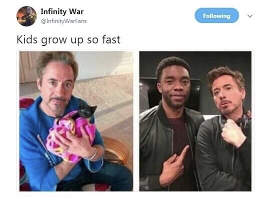 memes - memes kids grow up - Infinity War WarFans ing Kids grow up so fast