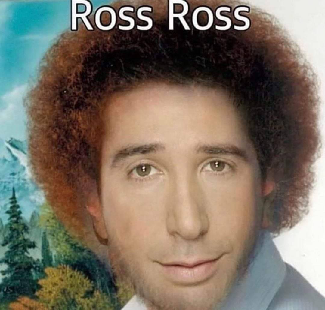 meme bob ross - Ross Ross