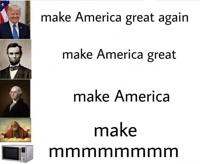 abraham lincoln - make America great again make America great make America make mmmmmmmm