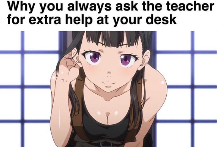 fire force maki oze - Why you always ask the teacher for extra help at your desk