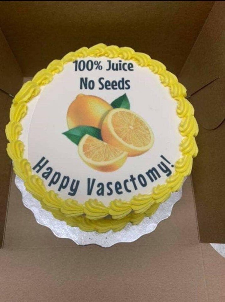 funny cake - 100% Juice No Seeds Happy Sectomy