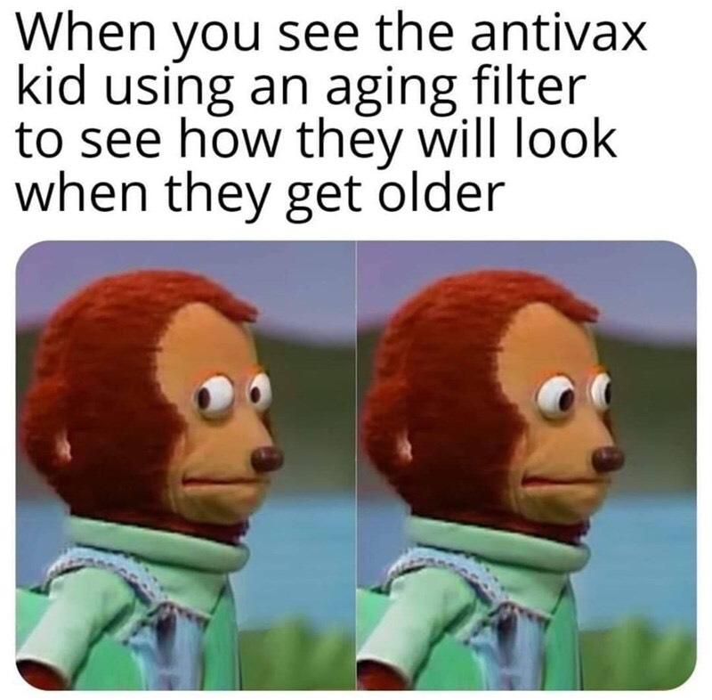 tony stark dr strange meme - When you see the antivax kid using an aging filter to see how they will look when they get older