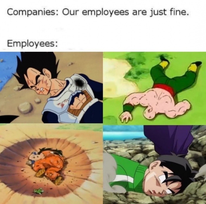 Dragon Ball Z: Resurrection 'F' - Companies Our employees are just fine. Employees