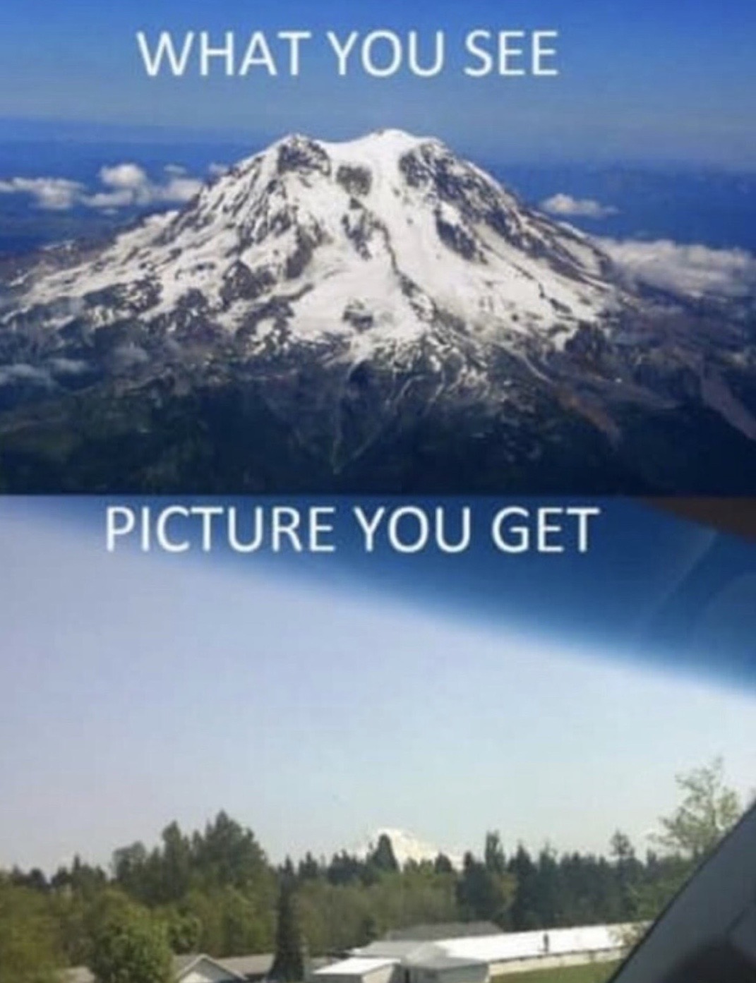 mount rainier vs mount saint helens - What You See Picture You Get