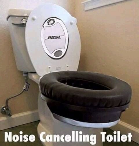 bose noise cancelling toilet - Bose Noise Cancelling Toilet