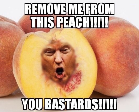 natural foods - Remove Me From This Peach!!!! You Bastards!!!!