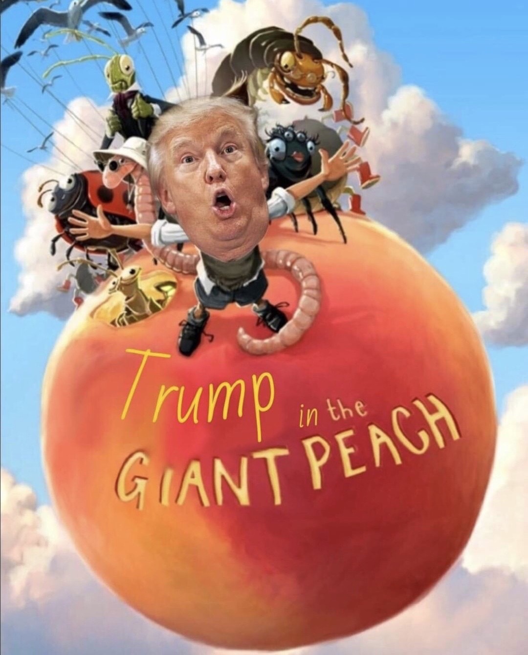 james and the giant peach roald dahl - Trump in the Ch Giant Peach