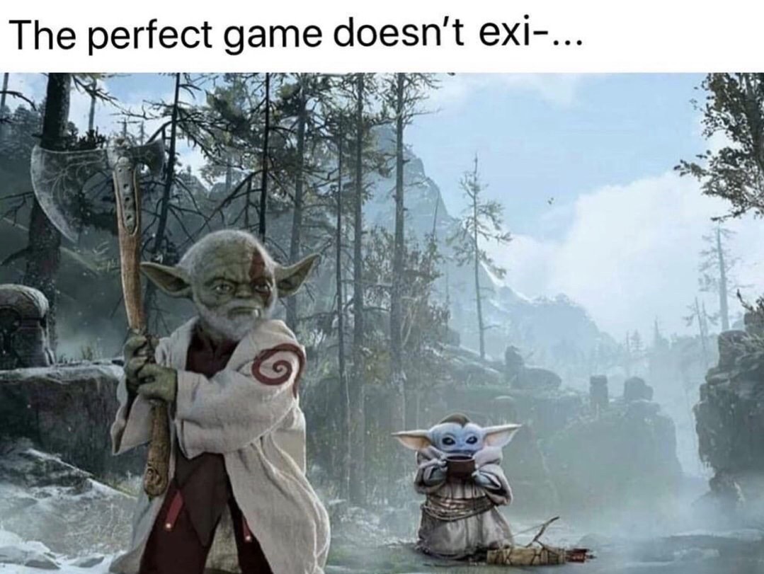 god of war yoda - The perfect game doesn't exi...