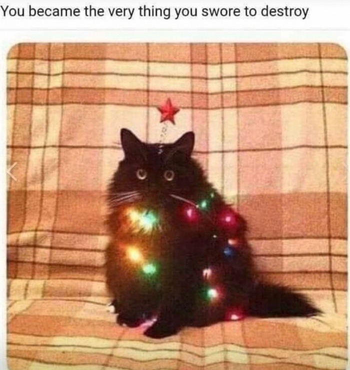 christmas floof - You became the very thing you swore to destroy
