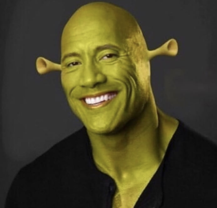 dwayne johnson shrek